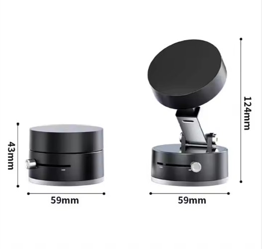 Soporte Magnético al Vacío 360° – Ultra sticky
